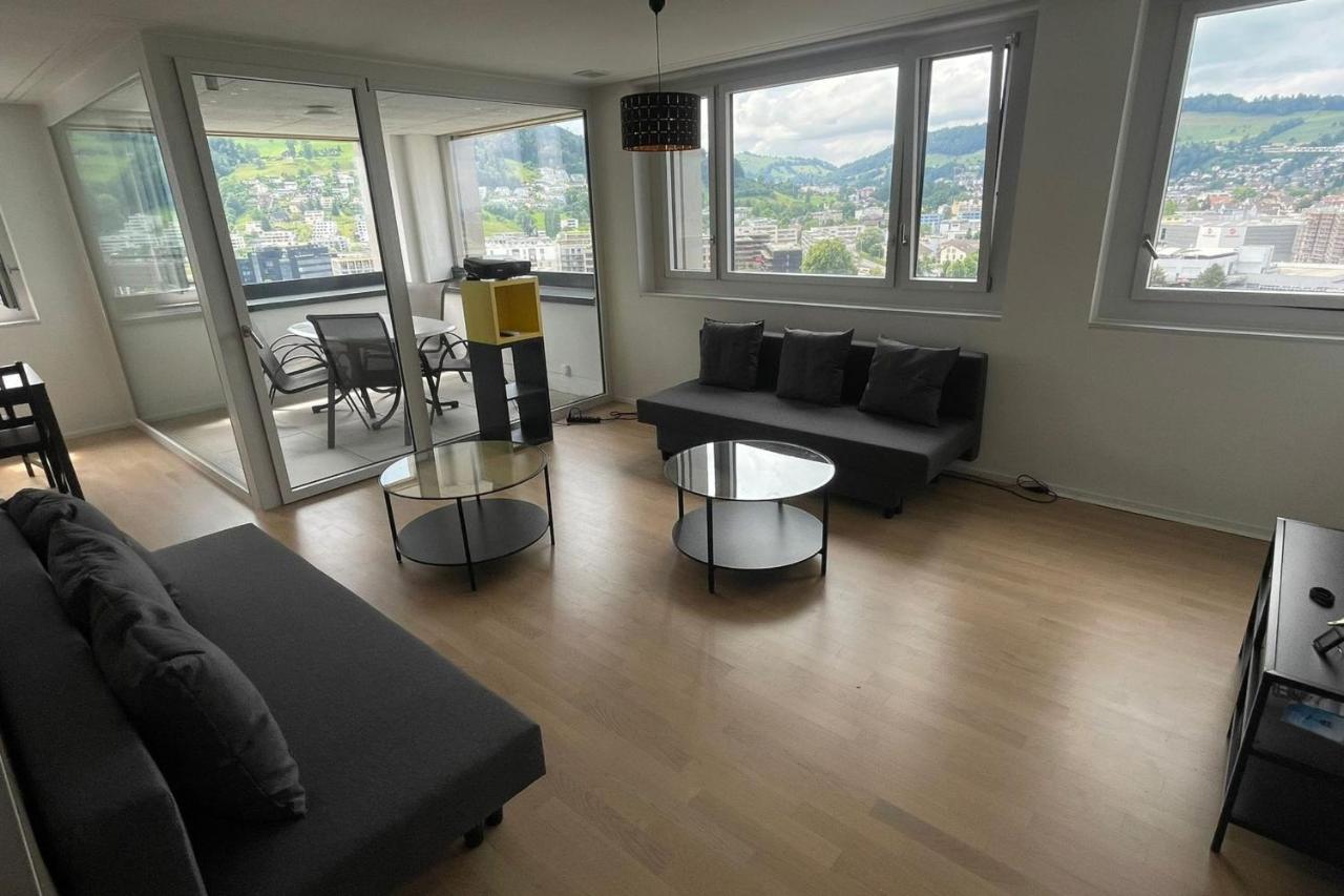 Dream View Apt With Homecinema Netflix & Loggia Люцерн Экстерьер фото